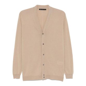 low brand Heren, Truien, Beige, Maat: 3XL Wol