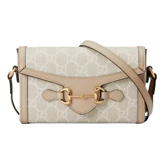 Gucci (WMNS) Gucci Horsebit 1955 mini Khaki 699296-UULBG-9683