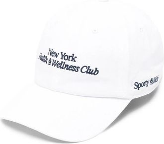 Sporty & Rich Embroidered-logo Baseball Cap