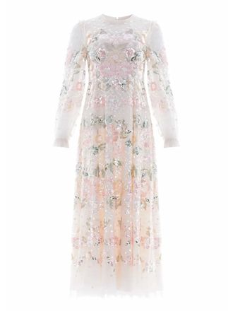 Needle & Thread Abito da sera Rosalie con paillettes - Toni neutri