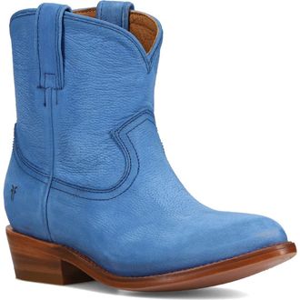 Frye Billy Short Western Boot in Royal Blue at Nordstrom, Size 7.5