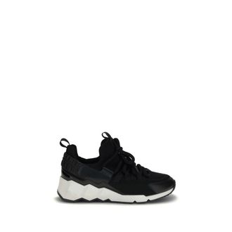 Pierre Hardy Black Neoprene Athletic Womens Sneakers