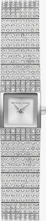 Michael Kors Mini Darrington Pav&eacute; Silver-Tone Watch