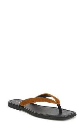 Veronica Beard Clea-2 Flip Flop in Mustard Yellow at Nordstrom, Size 10