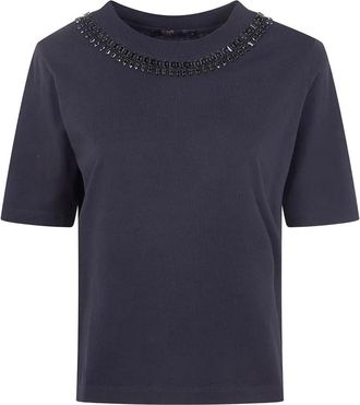 Seventy Jersey Cotton Embroidered T-Shirt