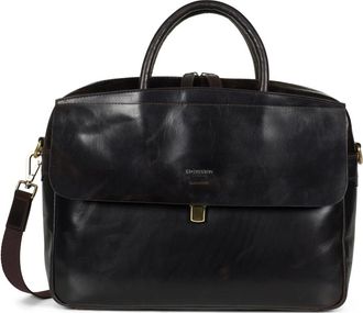 Howard London Tassen, Heren, Bruin, ONE Size, Leer, Laptop Bag Charlie