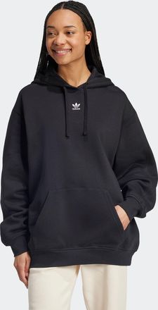 adidas Kapuzensweatshirt ADIDAS ORIGINALS ESSENTIALS OVERSIZED HOODIE, Damen, Gr. XXL, schwarz, Obermaterial: 80% Baumwolle, 20% Polyester, angesetztes B&uuml;ndc