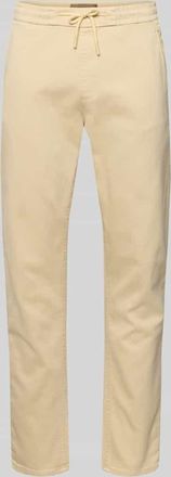 Blend Slim Fit Stoffhose mit Eingrifftaschen Modell Thunder in Sand, Gr&ouml;&szlig;e 3XL