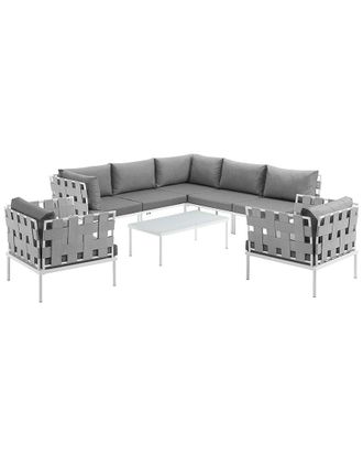 ModWay Harmony 8-Piece Outdoor Patio Sectional Sofa Set