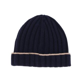 Brunello Cucinelli Ribbed-knit Cashmere Beanie Hat