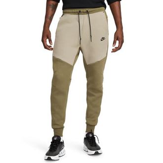 Nike Mens Tech Fleece Joggers - Medium Olive/Black/Light Army Size XXL