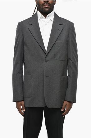 Golden Goose Virgin Wool Notch Lapel 2-Button Blazer size 50