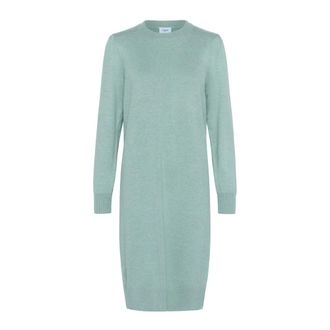 Saint Tropez Mila SZ Dress - Dames - Kleedjes - Blauw - XS - Leer - Kleedjes