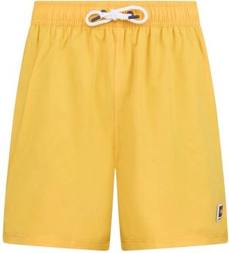 Aquascutum Active Zwemshorts van Technische Stof - Heren - Strandmode - Geel - L - Badmode