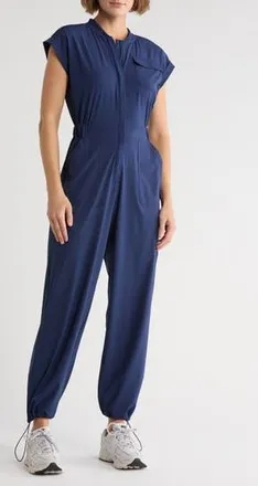 Apana Venture High Jumpsuit in Naval Academy at Nordstrom Rack, Size X-Large
