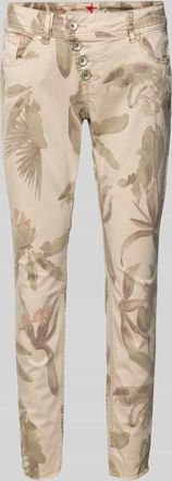 Buena Vista Skinny Fit Hose im 5-Pocket-Design Modell MALIBU in Offwhite, Größe XL