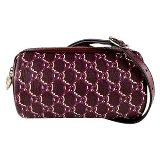 Gucci Pre-owned Vintage Mini Shoulder Bag - Dames - Pre-owned - Rood - Maat: ONE Size Leer