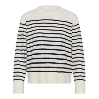 Part Two Jersey de cuello redondo - Knitwear - Mujer - Blanco - 2XL
