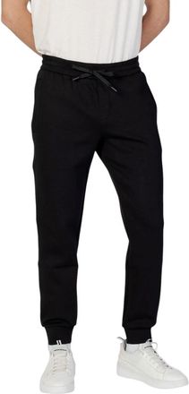 A|X Armani Exchange Cotton-Blend Joggers - Black