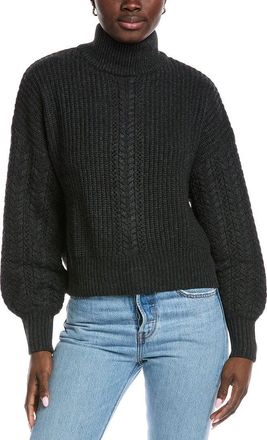 Autumn Cashmere Mock Neck Cashmere & Wool-Blend Sweater