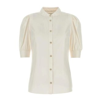 Alessandra Rich Donna, Camicette, Beige, S, new