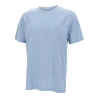 HUGO BOSS Hugo, T-Shirts, male, Blue, Size: XL Tales T-Shirt