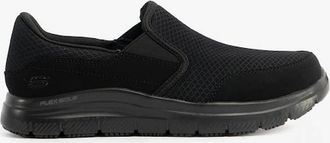 Skechers Mens Skechers Work 77048WEC FLEX ADVANTAGE - MCALLEN SR Mens Occupational Trainers Black - Size: 11
