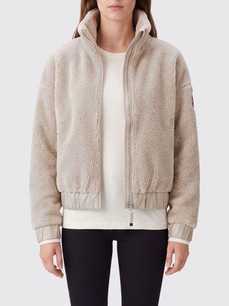 Parajumpers Short High-Neck Fleece Jacket with Logo Patch