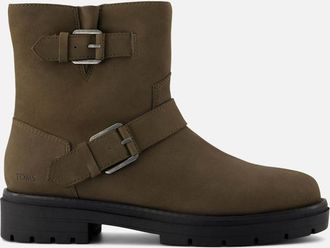 Toms Toms Womens Ionie Moto Womens Ankle Boots - Brown - Size: 4