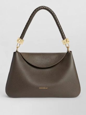 Coccinelle tiggy shoulder bag detachable strap top handle