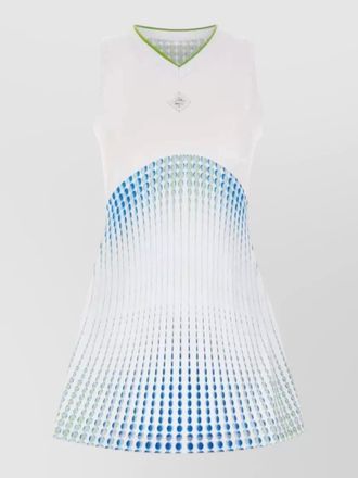 Casablanca tennis gradient mesh racer dress