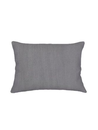 Anaya with Love So Soft Linen Pillow with Down Alternative Insert in Classic Grey at Nordstrom, Size 1Ft 8In X 1Ft 8In
