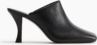 H&M Mules mit Absatz - Schwarz