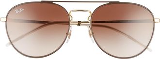 Ray-Ban RB3589 55 GRADIENT in Gold Brown at Nordstrom