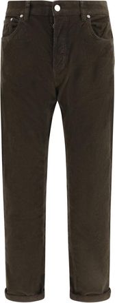 Pantaloni Torino Dark Brown Corduroy Jeans