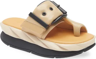 4CCCCees Mellow Glow Platform Sandal in Skin at Nordstrom, Size 36