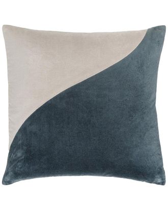 Surya Cotton Velvet Accent Pillow
