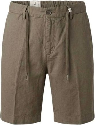 Myths Korte Broeken, Heren, Bruin, L, Linnen, M71B Shorts
