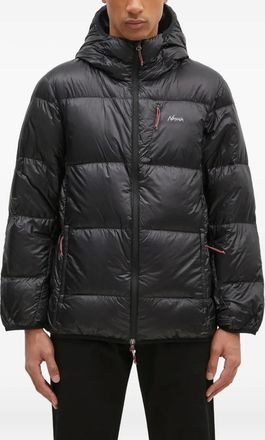 Nanga hooded padded jacket - Black