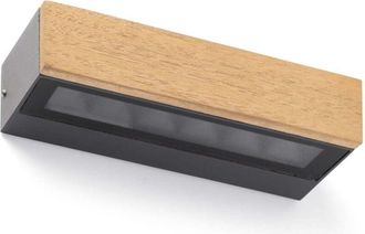 Faro Barcelona Aplique De Pared Madera Doro-13 71899