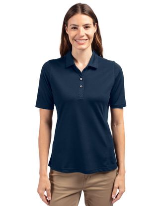 Cutter & Buck Virtue Eco Pique Recycled Womens Polo Shirt