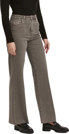 Dear John Denim Fiona Wide Leg Jeans In Graphite