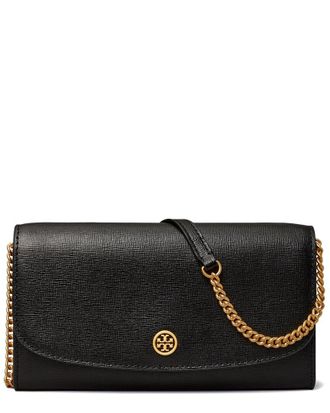 Tory Burch Robinson Saffiano Chain Wallet