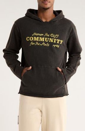 Honor The Gift Vintage Embellished Hoodie in Black at Nordstrom Rack, Size Xx-Large