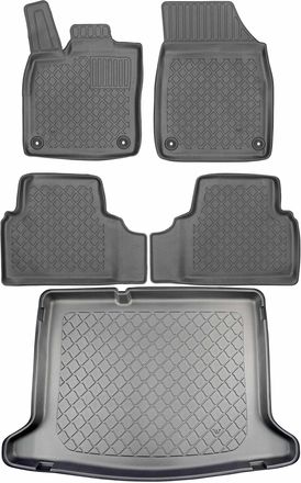 OEM Volkswagen Id.3 Hatchback Desde Noviembre De 2019. Juego De Alfombrillas Para Coche Y Maletero