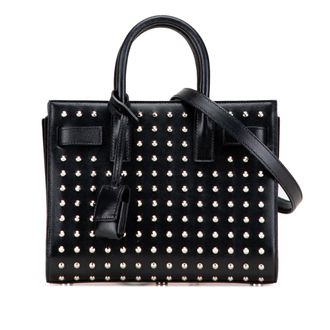 Saint Laurent Sac De Jour Studded Schoudertas