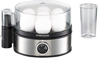 Rommelsbacher Er 400 Cocedor De Huevos Acero Inoxidable Negro