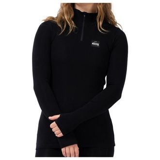 Eivy Journey Wool Rib Top Merinounterw&auml;sche f&uuml;r Damen | schwarz