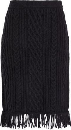 8 by YOOX WOOL BLEND CHUNKY KNIT SKIRT