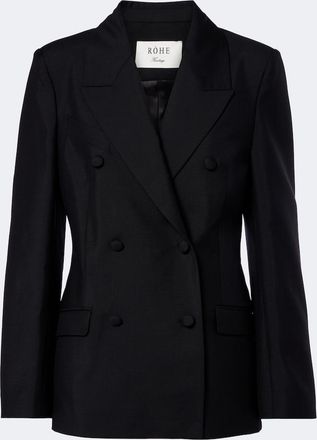 R&oacute;he R&oacute;he Wool and mohair blazer